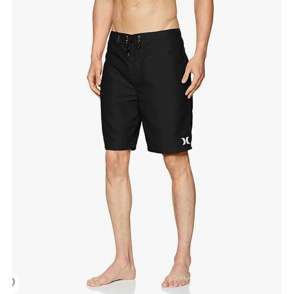 Hurley Men's One and Only 21" Board Shorts Black Size 36 New With Tags - Picture 6 of 9